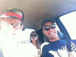 Visite de Célyne et Faf